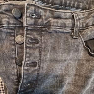 Old Navy Faded Black Rockstar Jeans